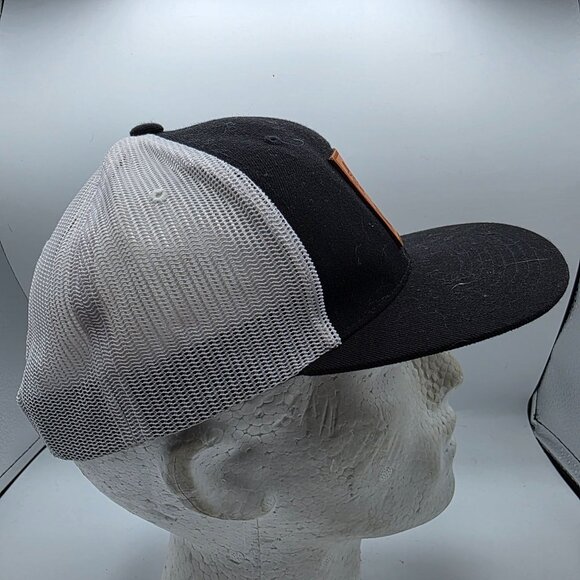 Branded Bills Style 200 Snapback Cap Mens Black White Hat Moustaches For Kids - Picture 4 of 10